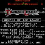 Advanced Dungeons & Dragons: Heroes of the Lance